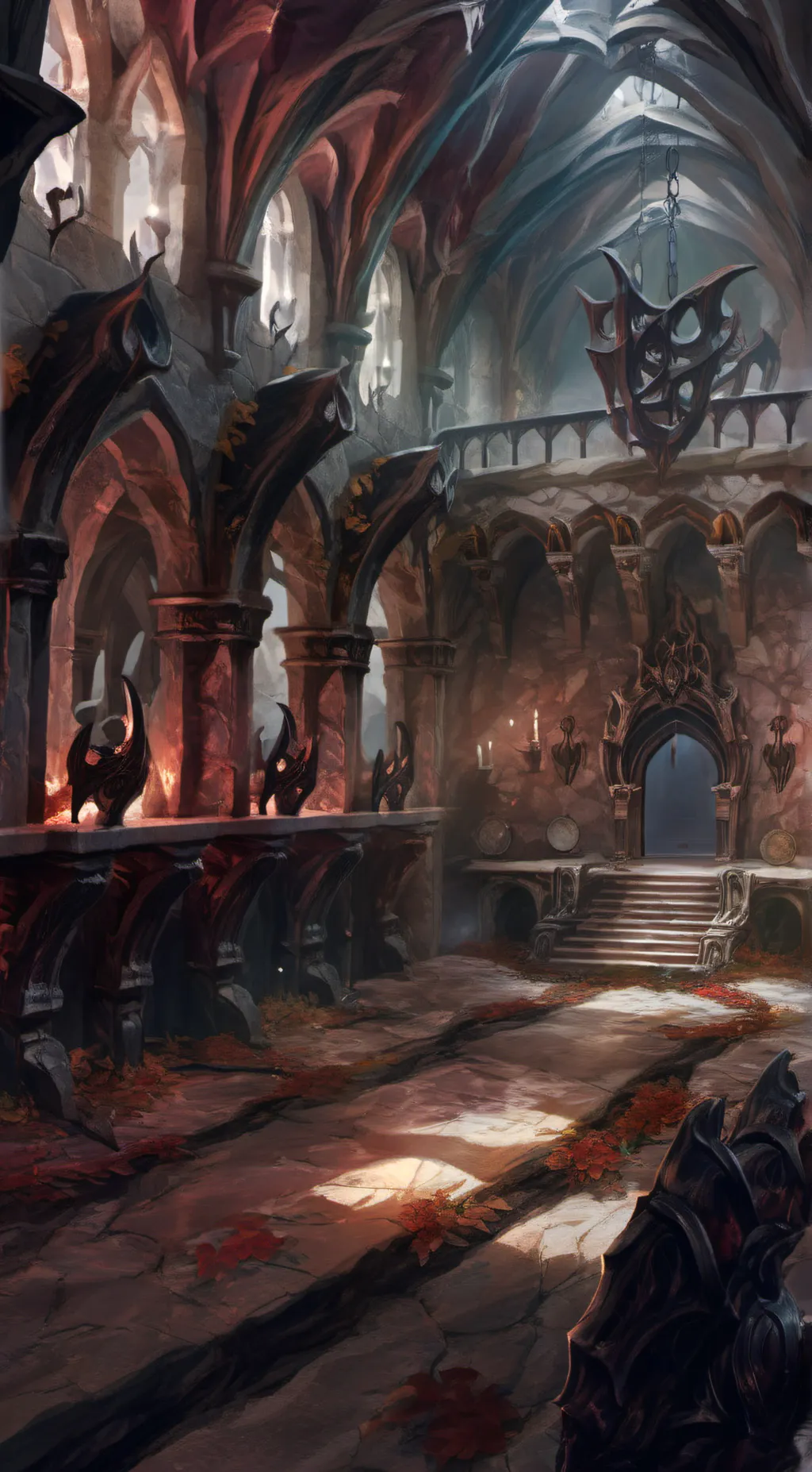 ai character: the dungeon background