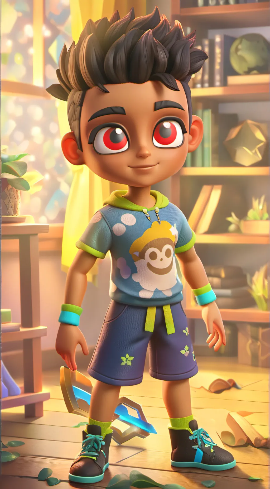 ai character: Dollen background