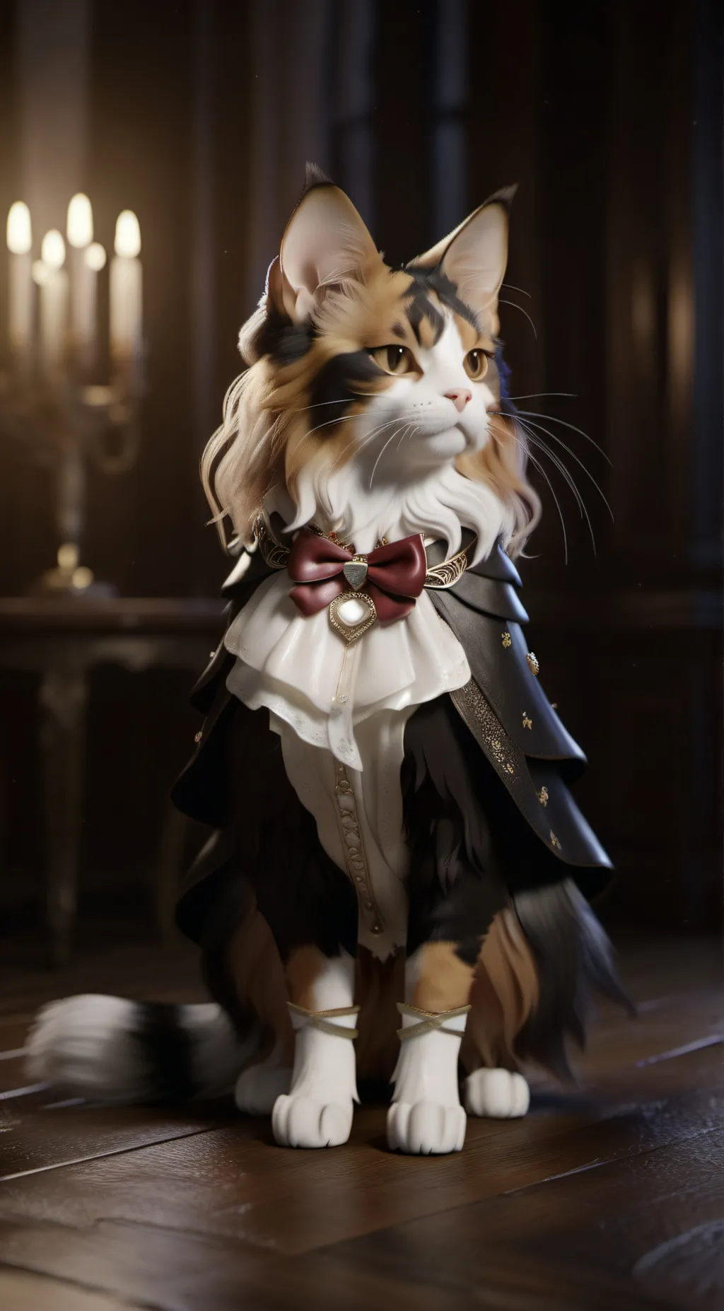 ai character: 🥞Hash brown🎀 background