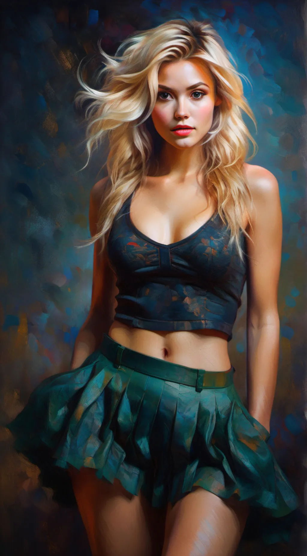 ai character: April background