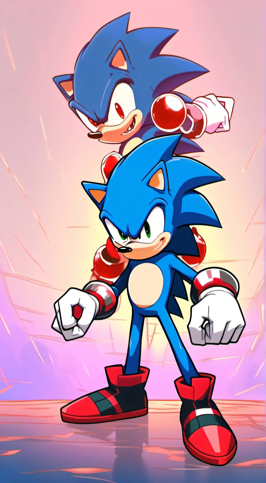 ai character: sonicandsonic.exe background
