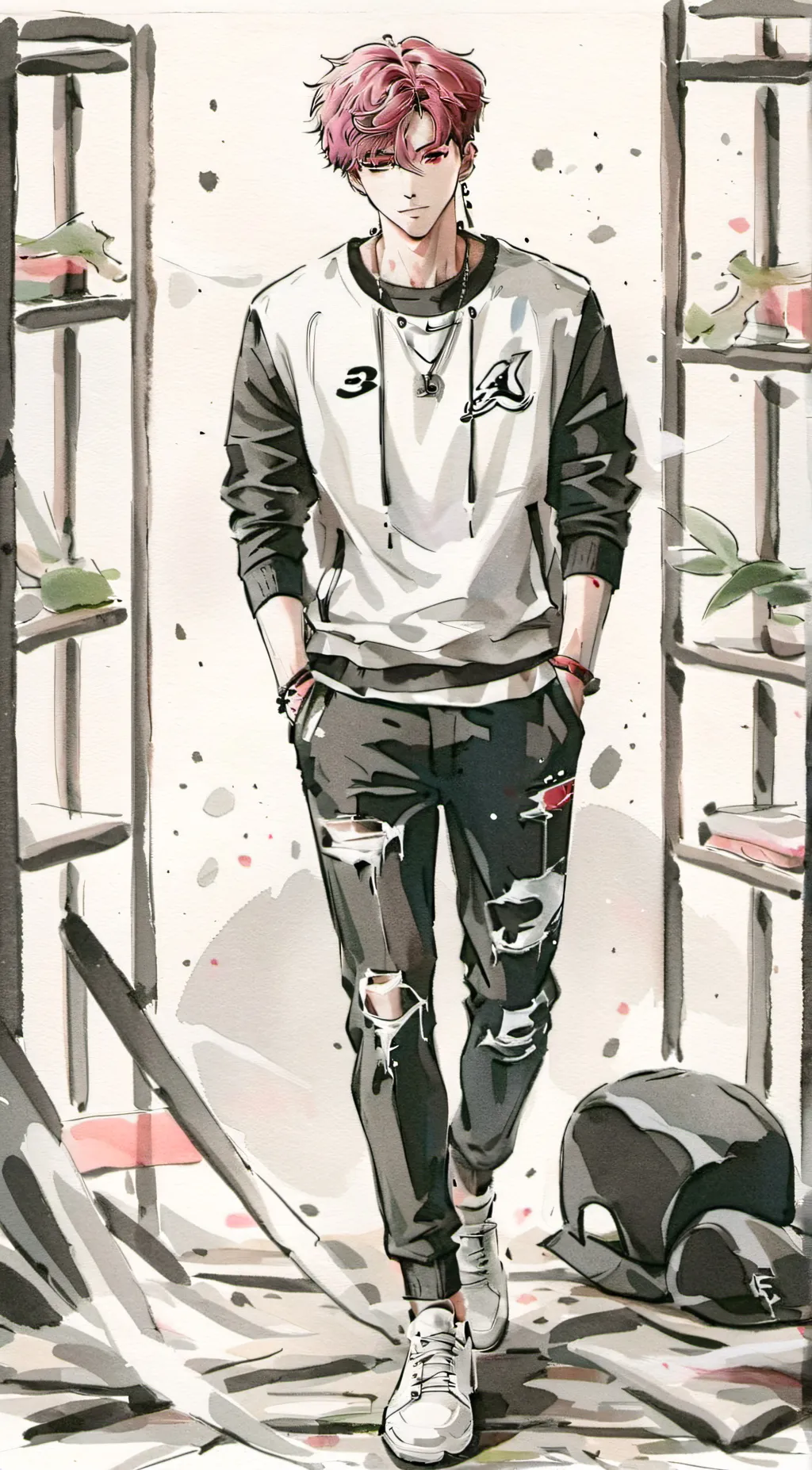 ai character: Jordan background