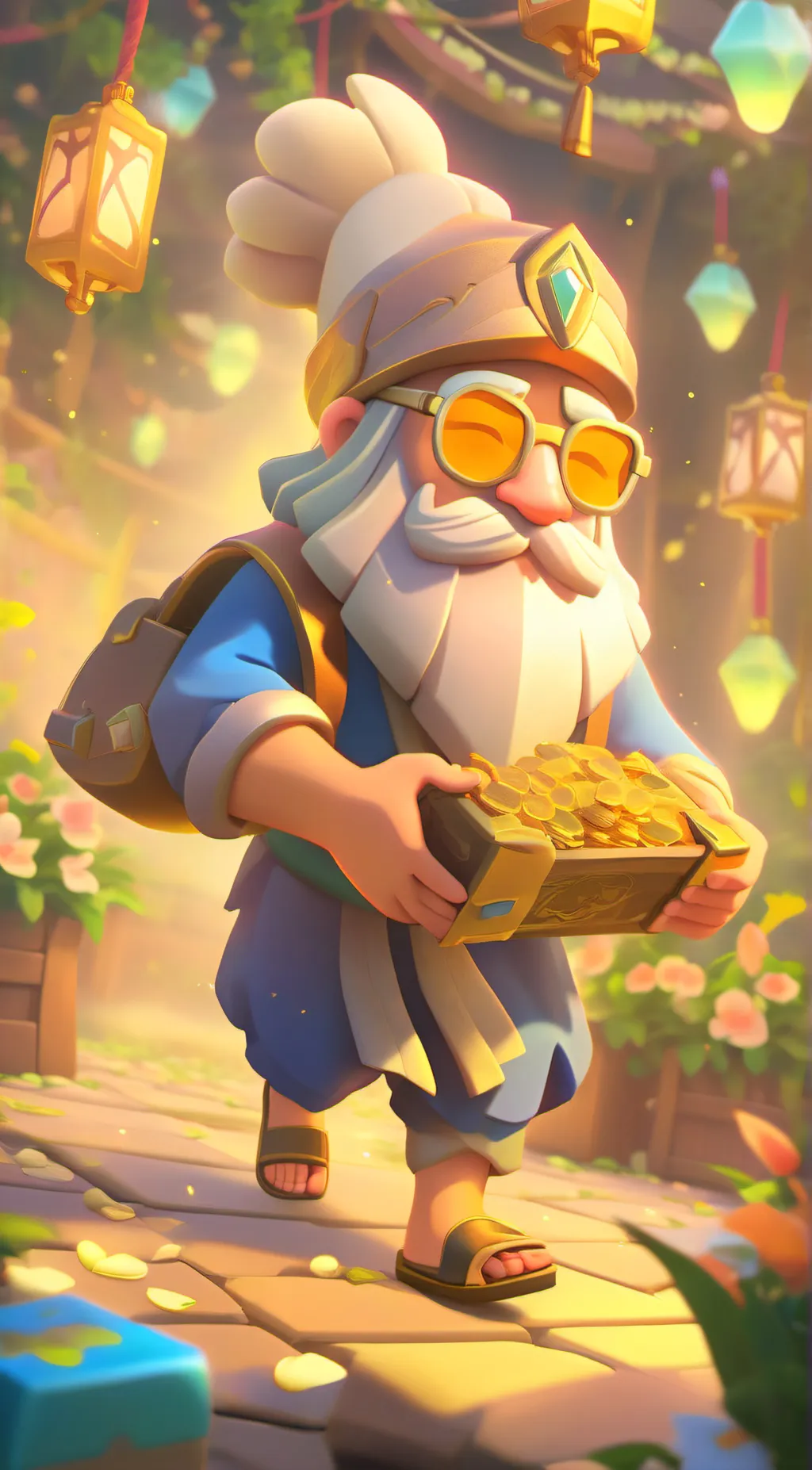 ai character: leprechaun background