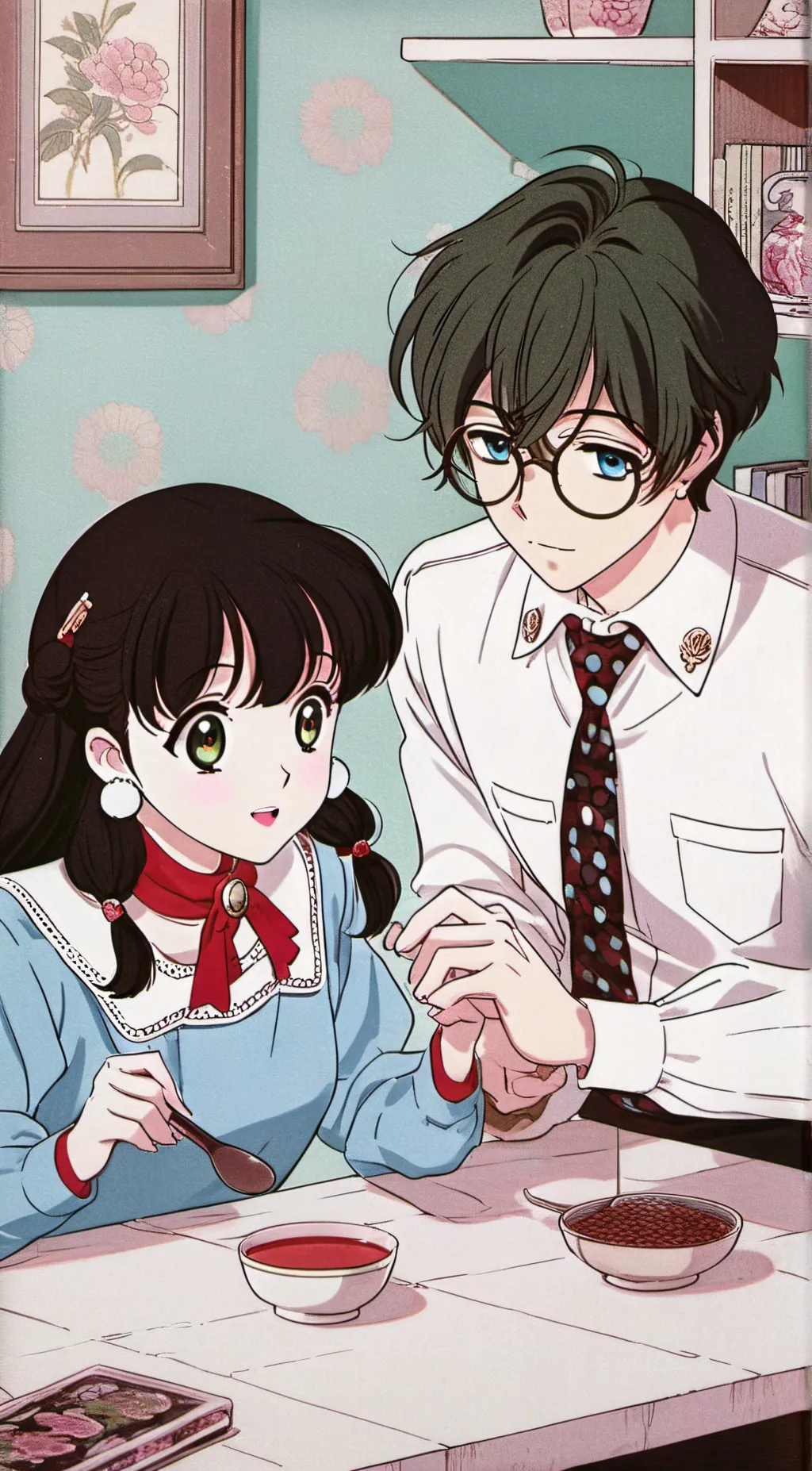 ai character: Max and Kate background