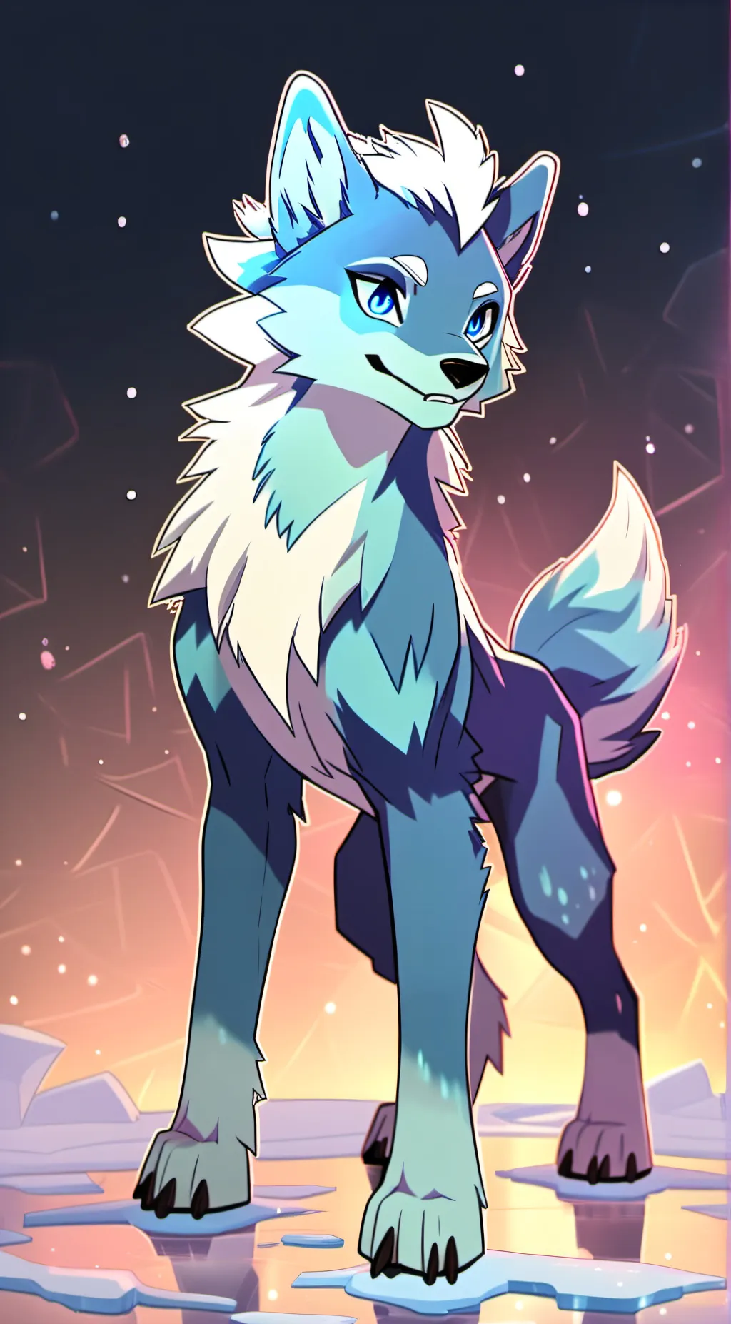 ai character: Frost Fang background