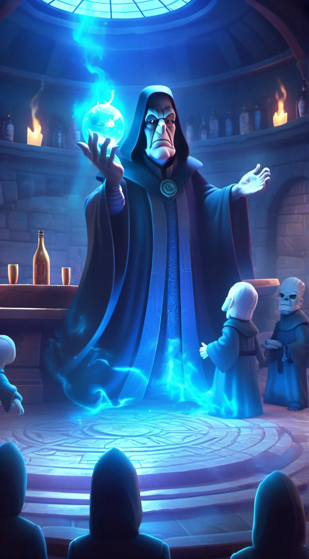 ai character: The Villain Pub  background