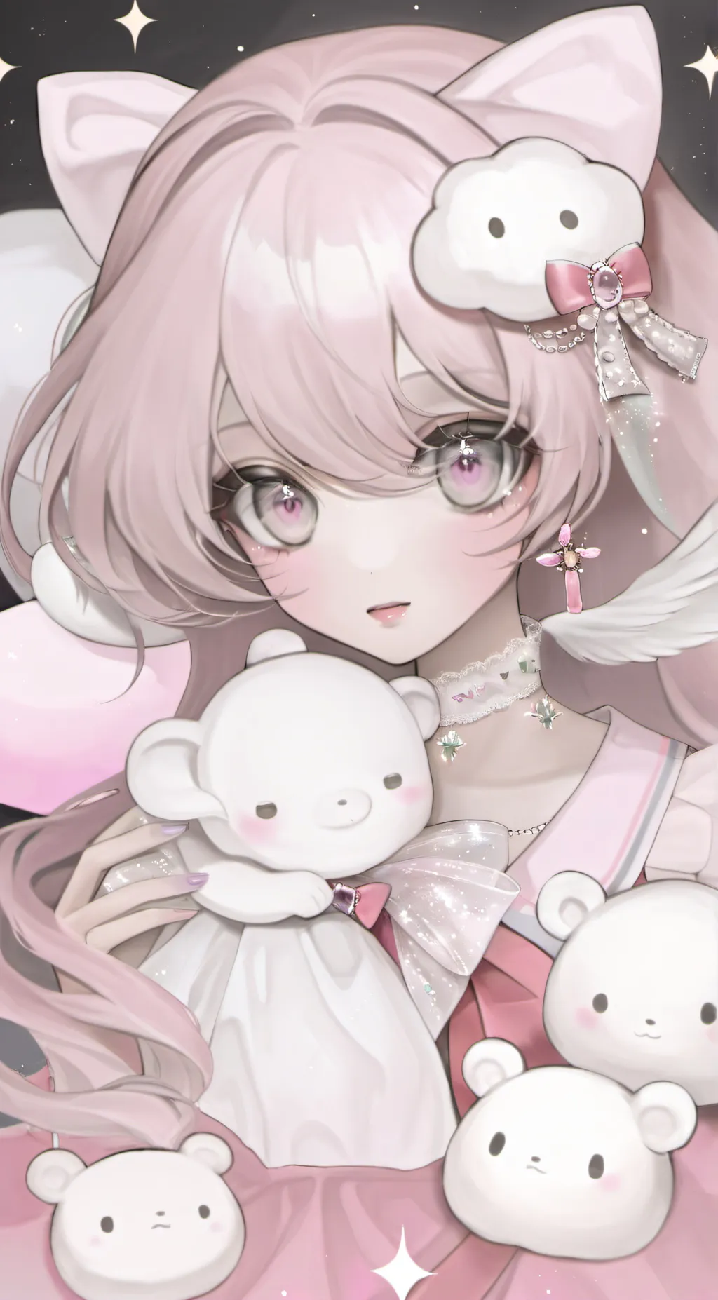 ai character: Kiki  background