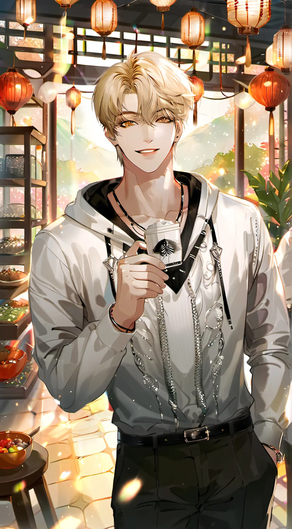 ai character: Jiang Houe background