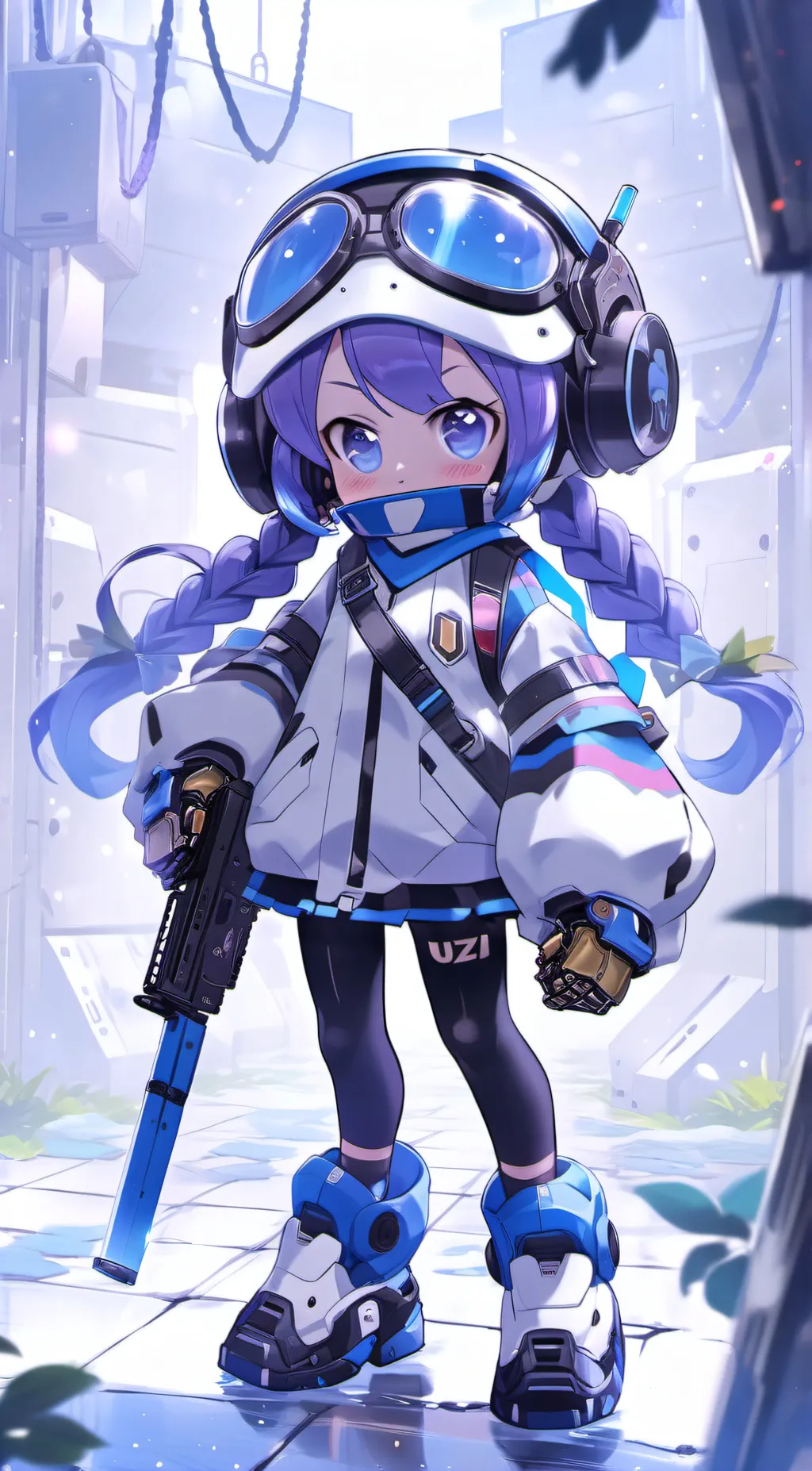 ai character: Murder drones background