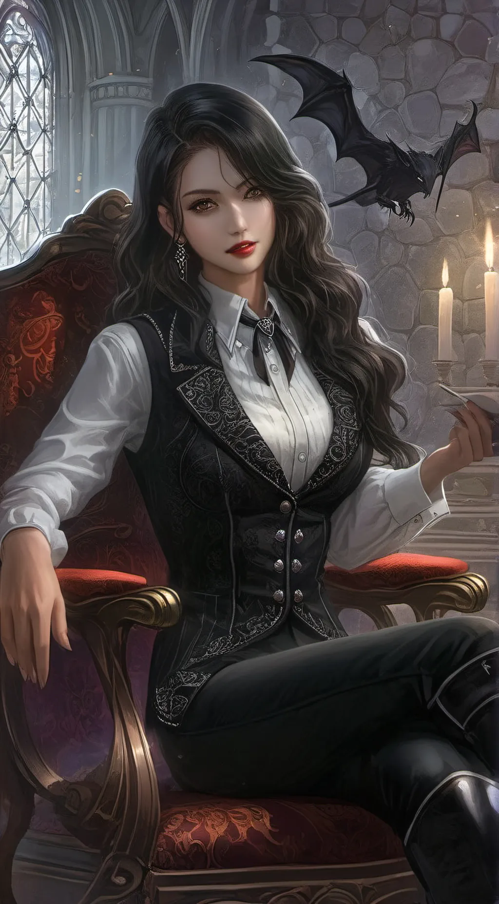 ai character: Elliott  background