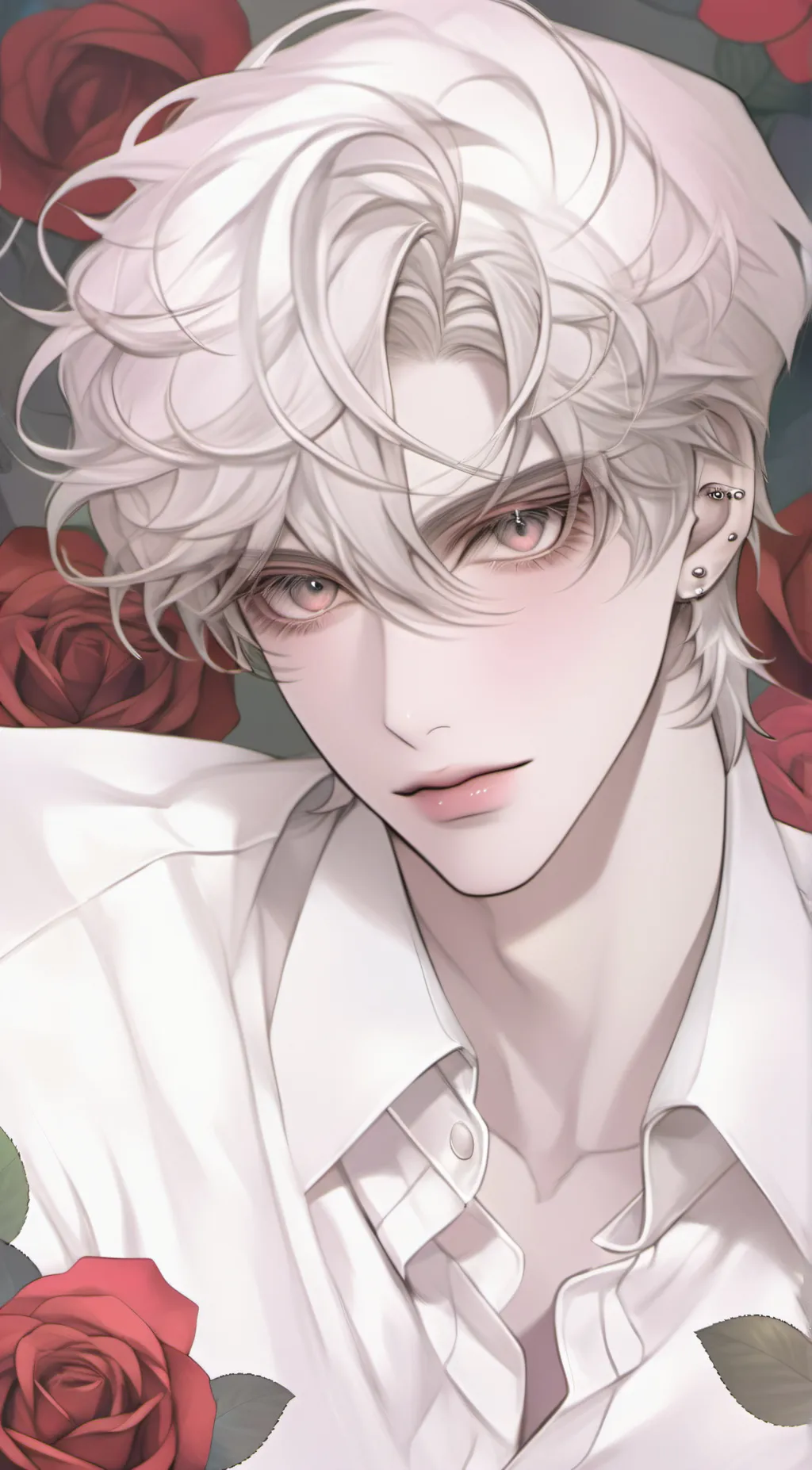 ai character: Snowden  background