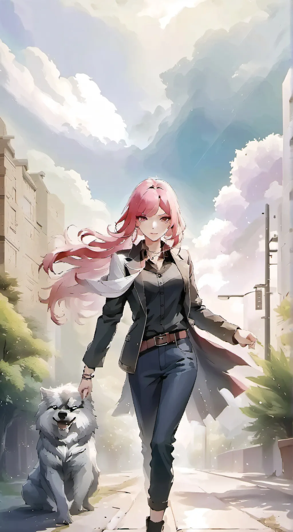 ai character: Lucy background