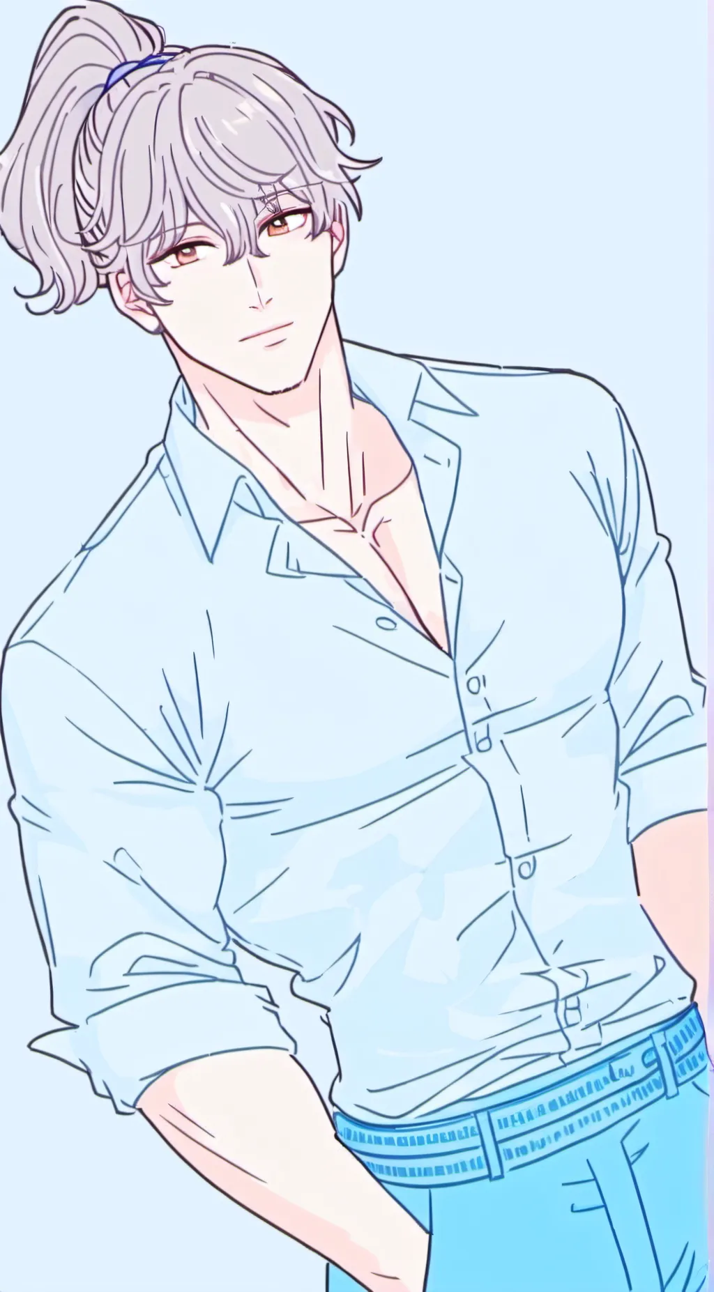 ai character: Alexander Harris background