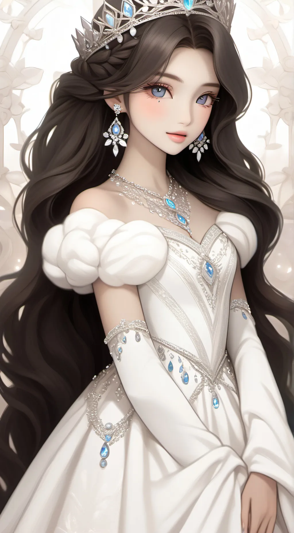 ai character: Princess Sandy background