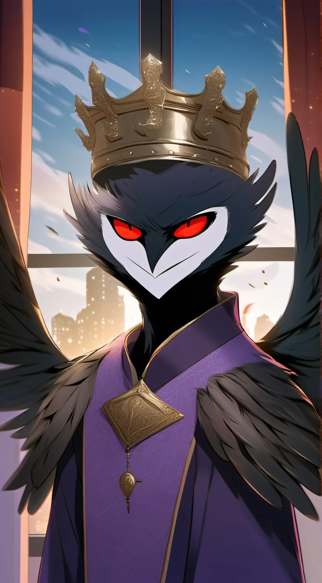 ai character: Stolas background