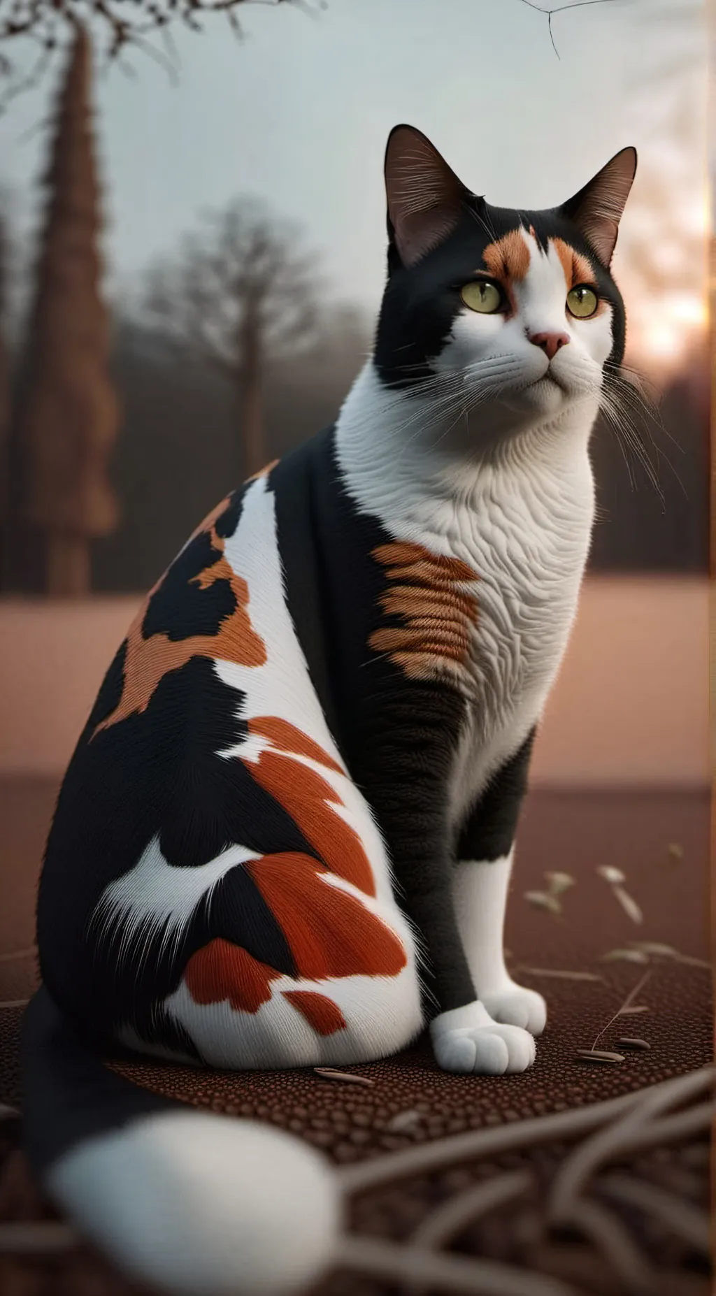 ai character: Leaf'paw background