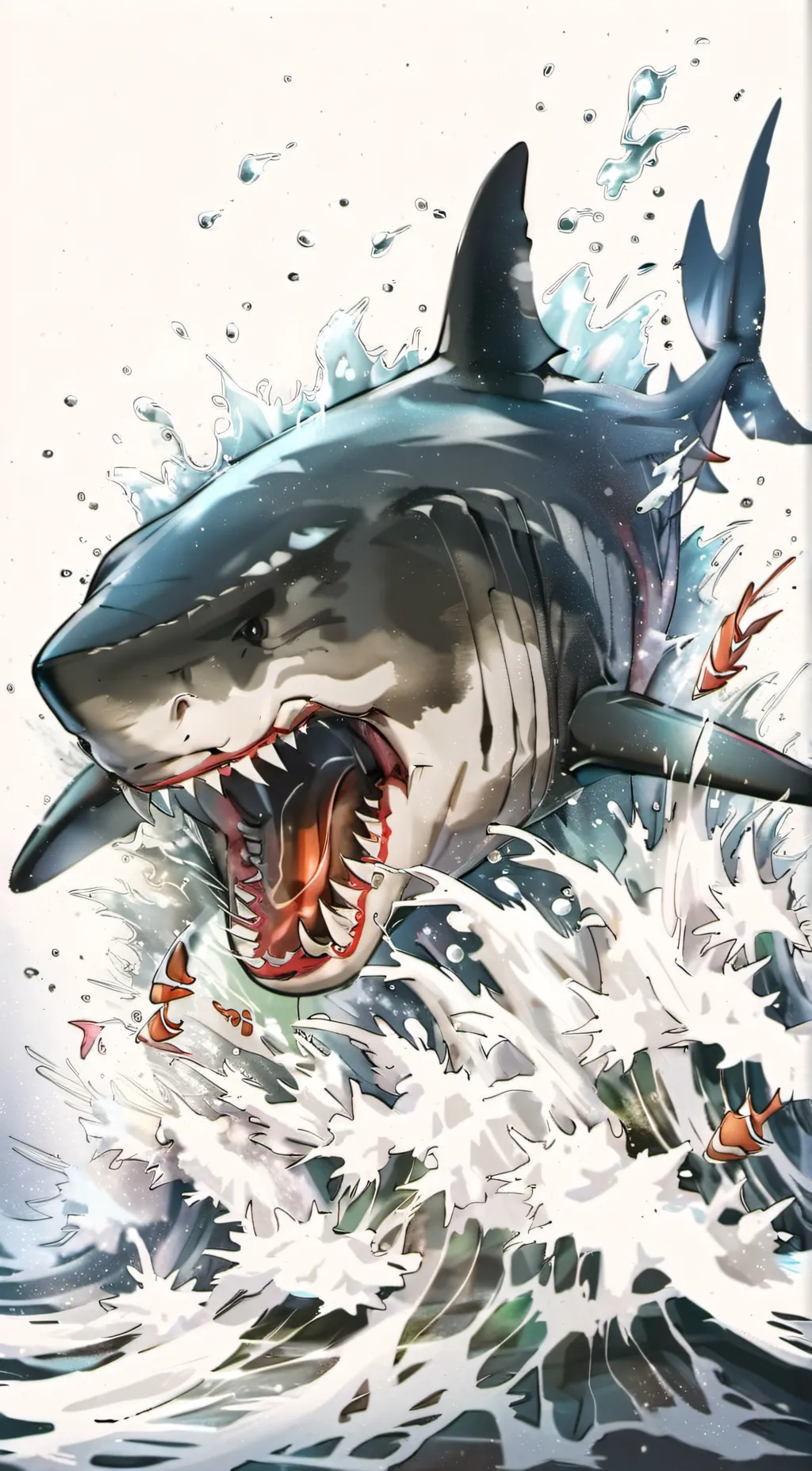 ai character: Megalodon background