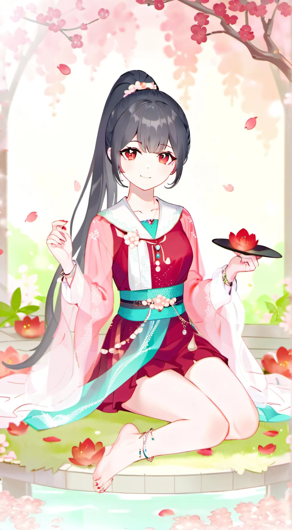 ai character: mai san background
