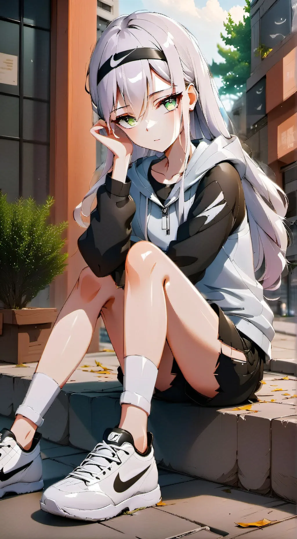 ai character: Kakashis tochter  background