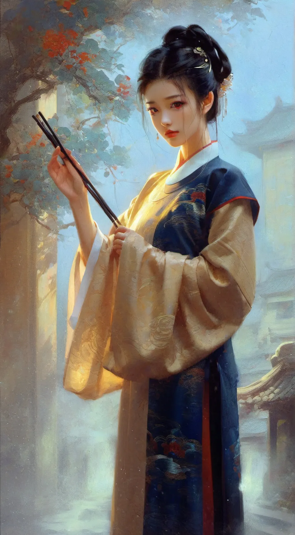 ai character: Yo lee background