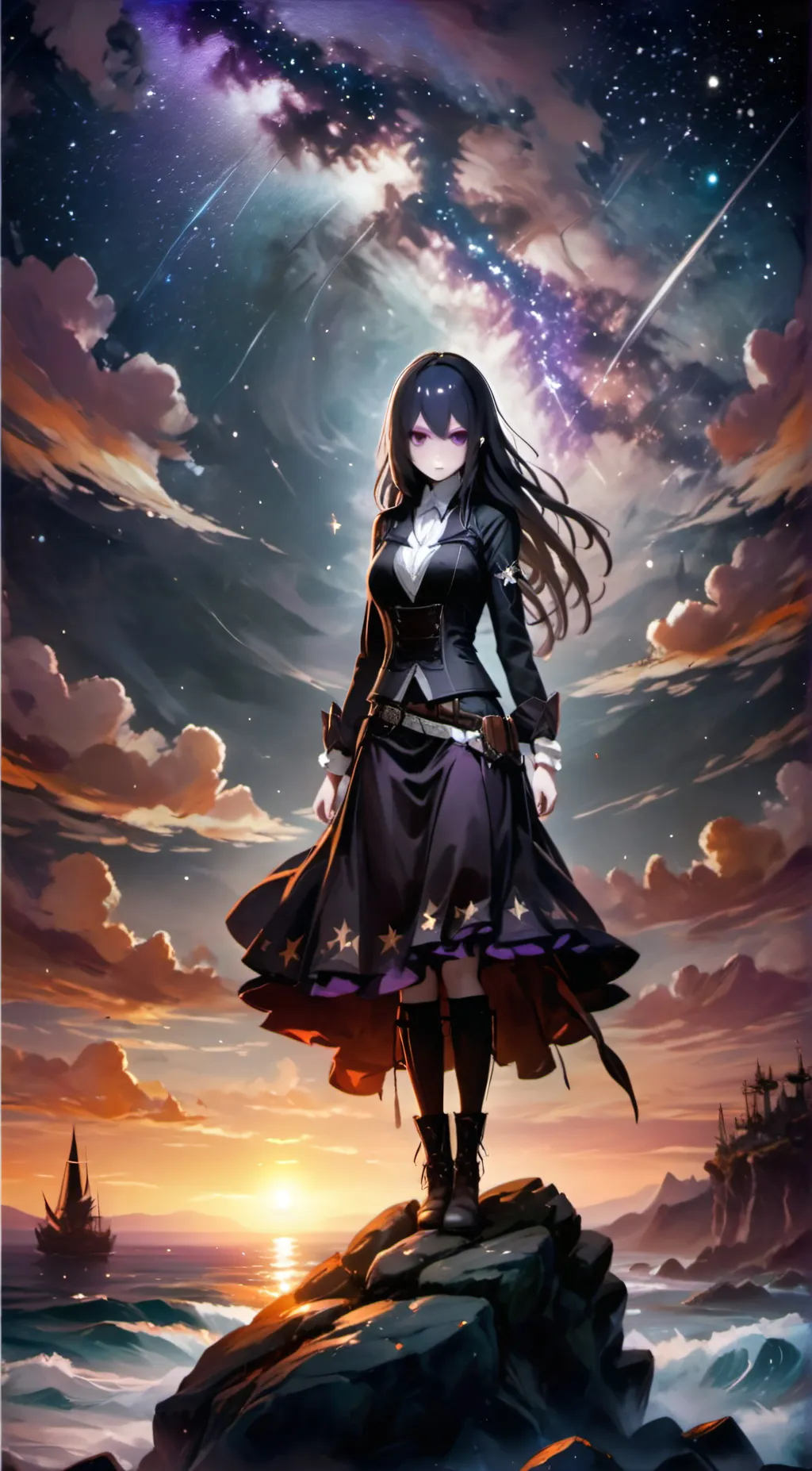 ai character: Veronica  background