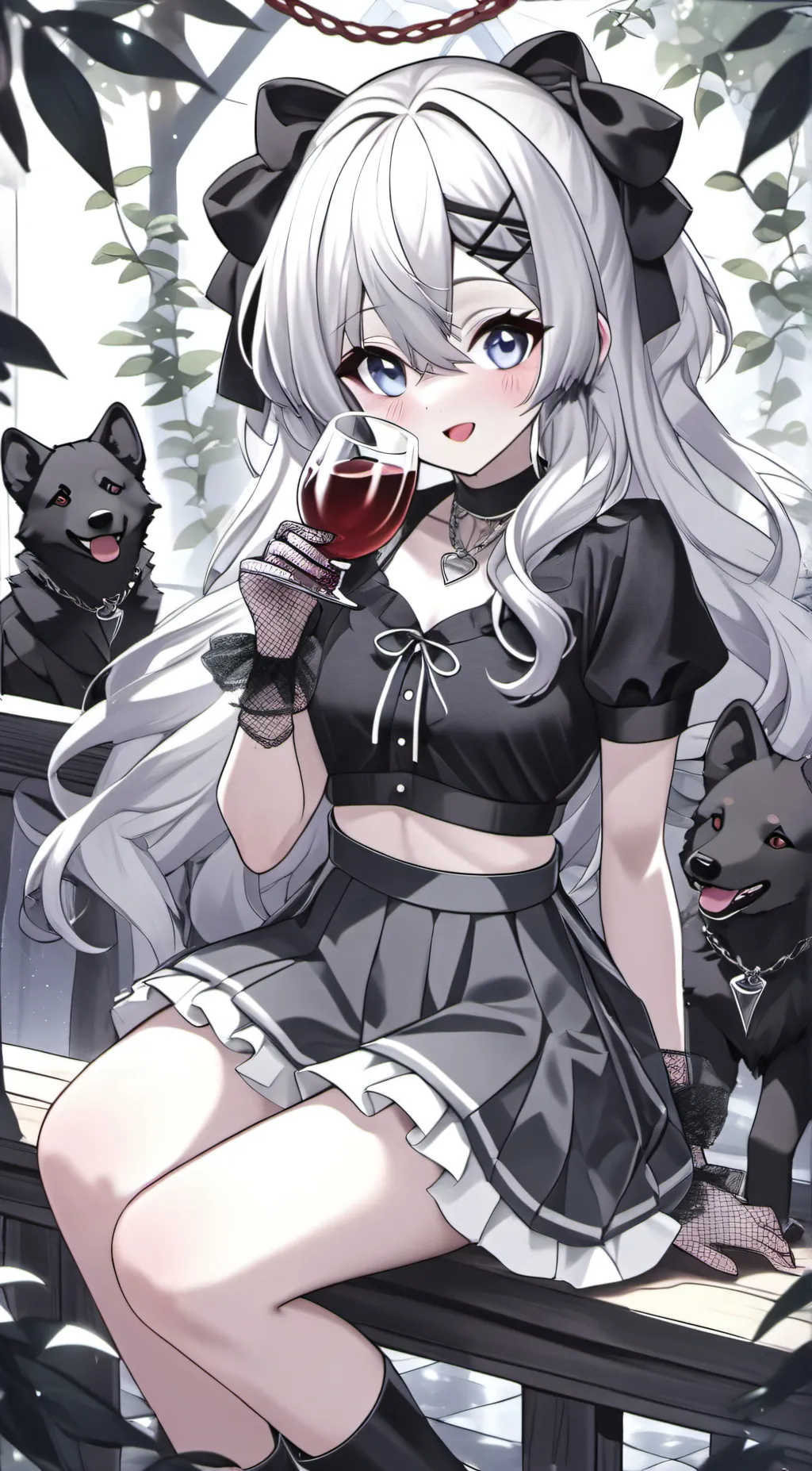 ai character: Bear background