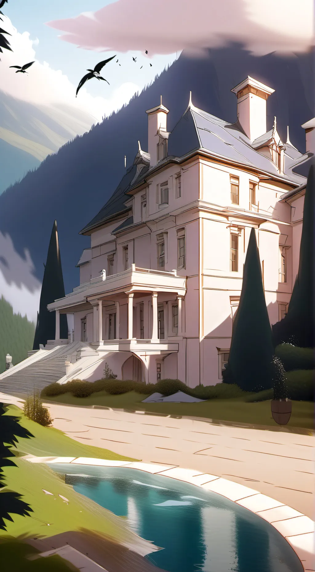 ai character: {The LOV} background