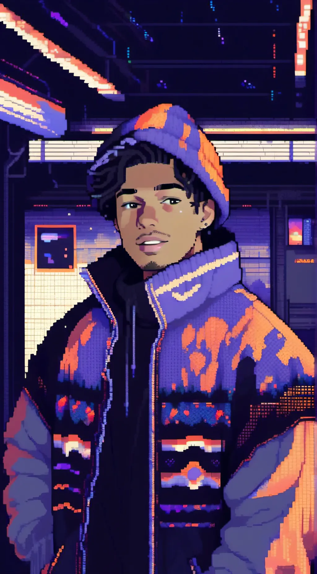 ai character: nolan background