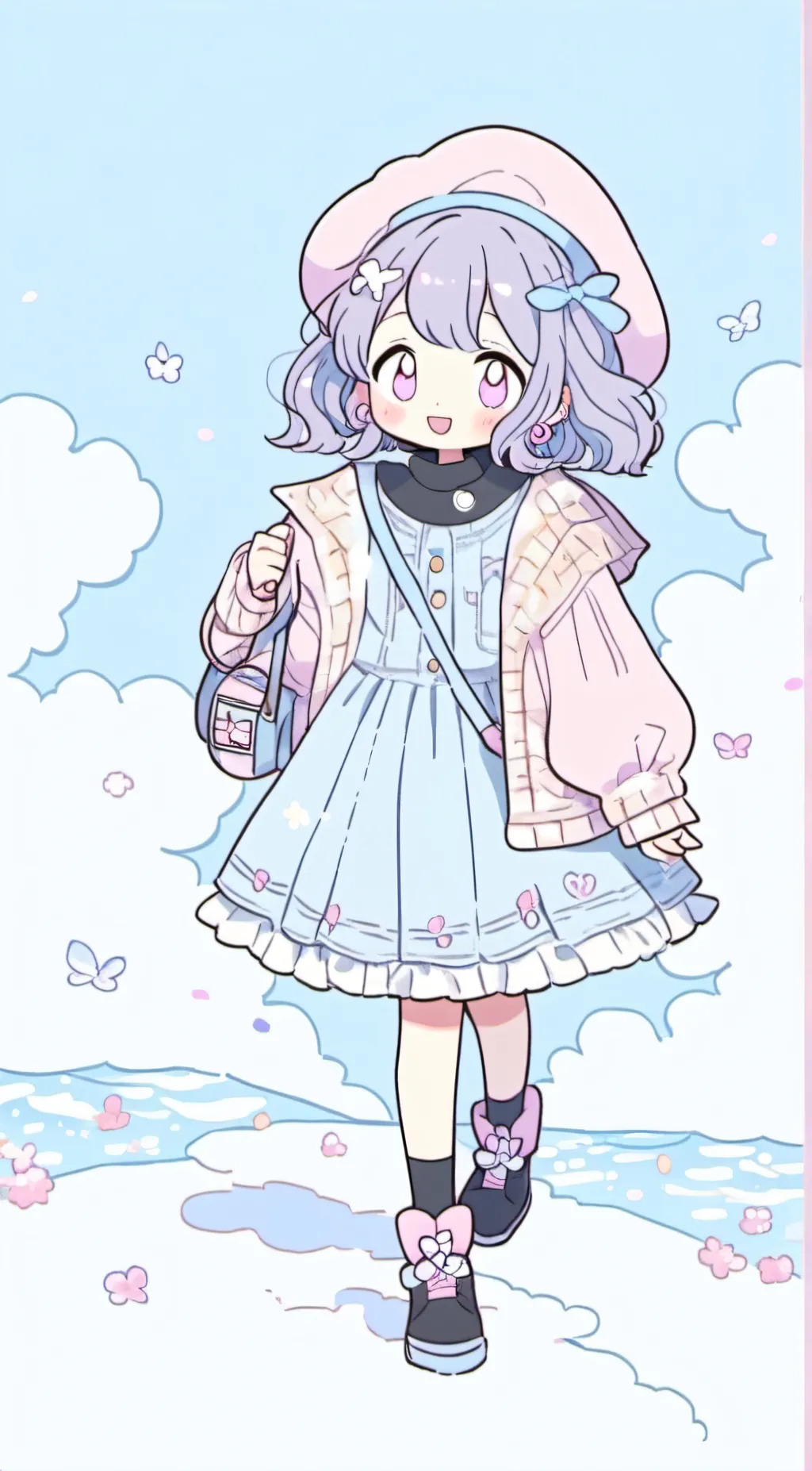 ai character: megan background