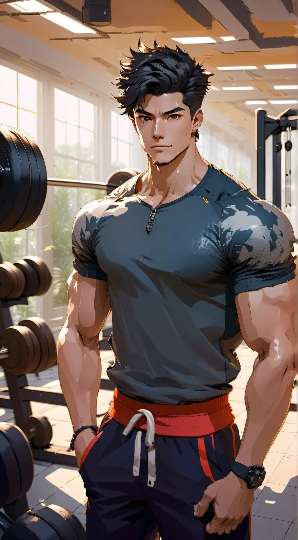 ai character: Zion background