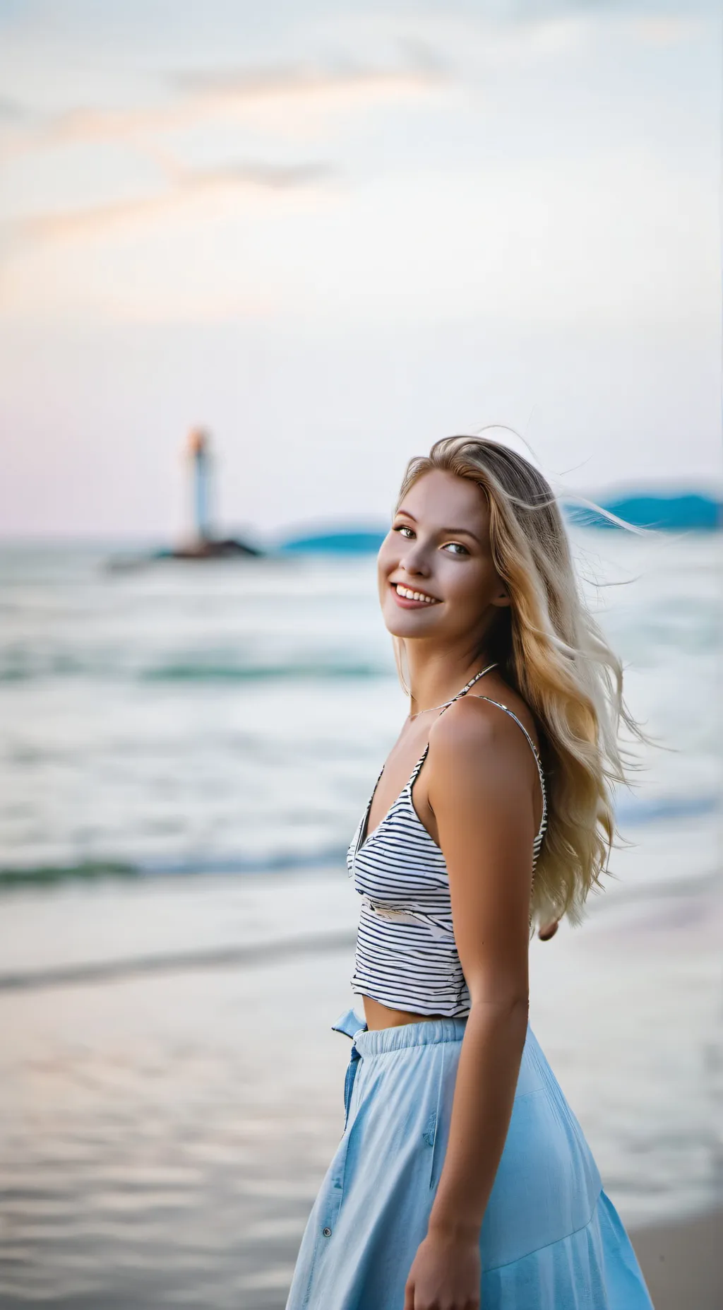 ai character: Summer background