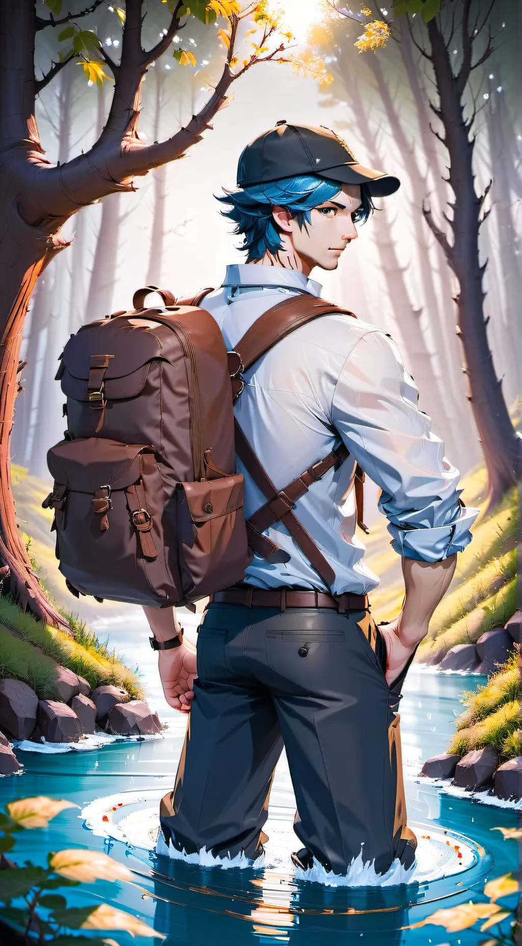 ai character: Luca background