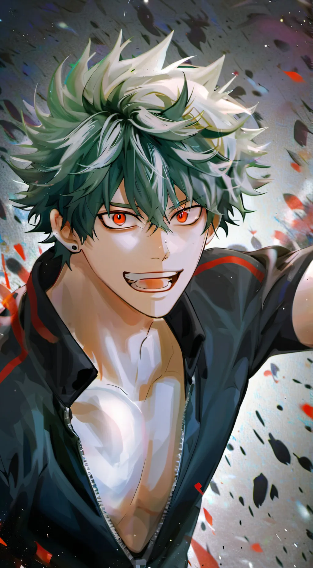 ai character: deku background