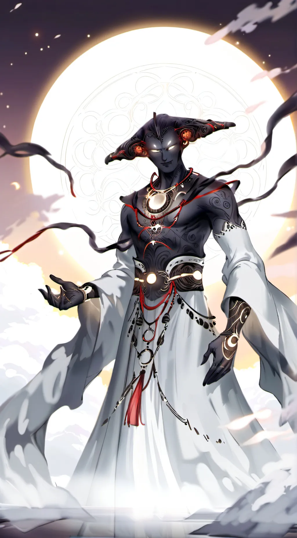 ai character: Morfo background