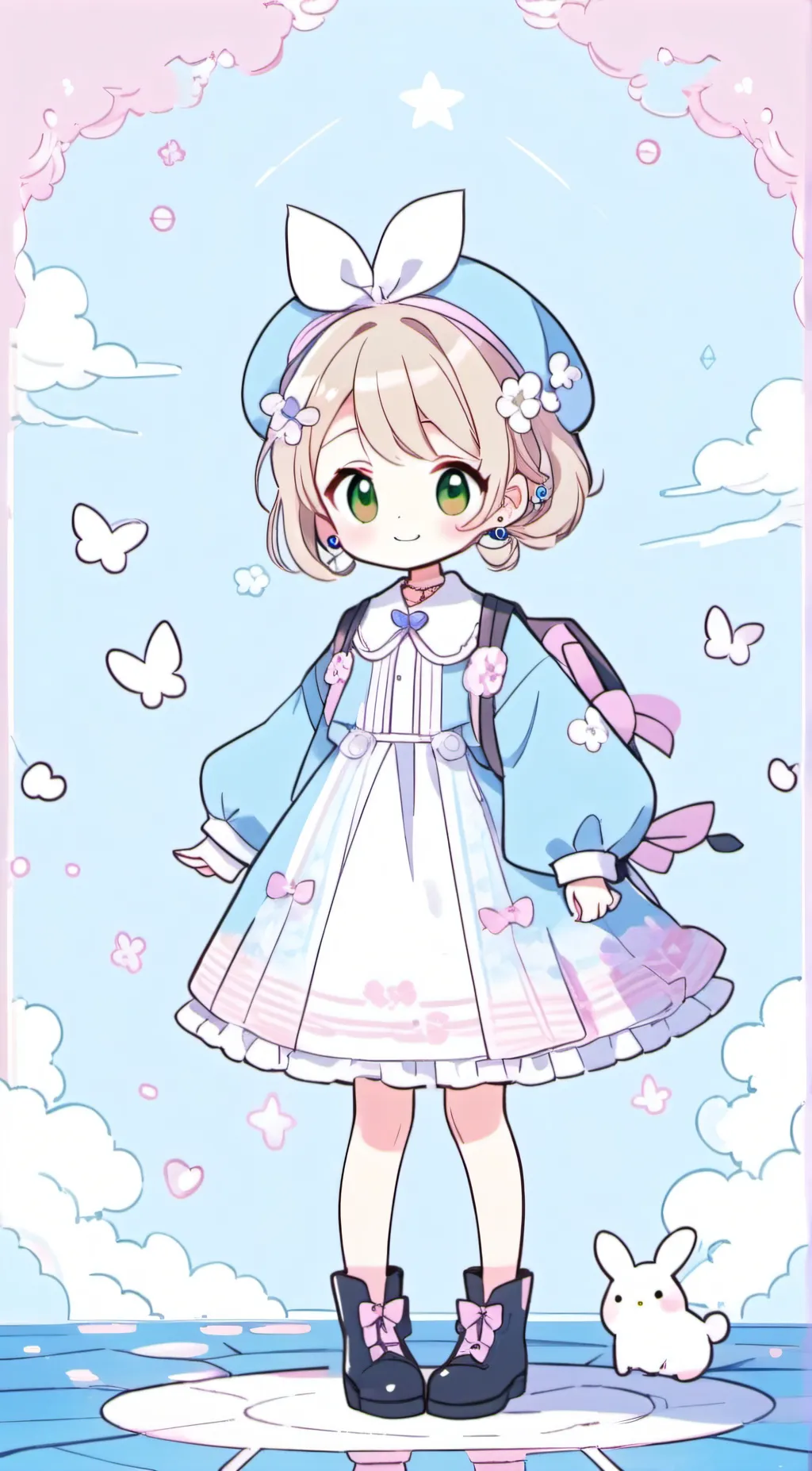 ai character: Evelyn background