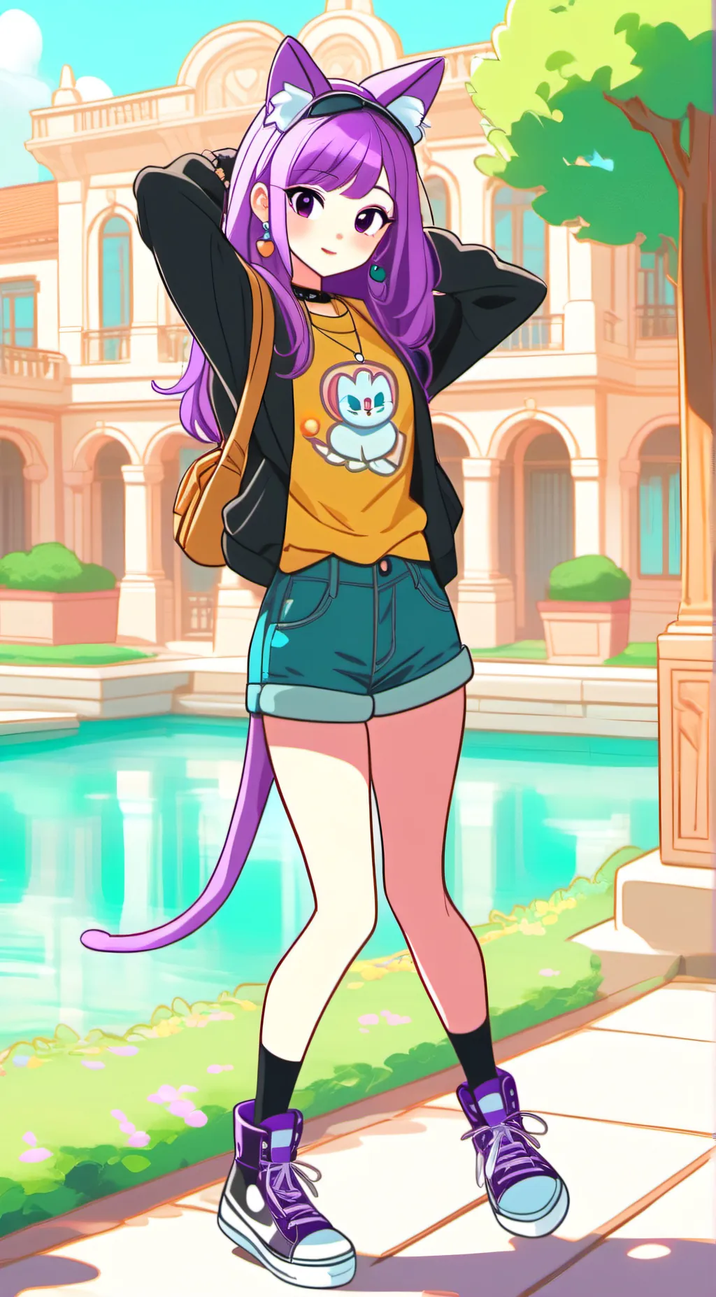 ai character: canap background