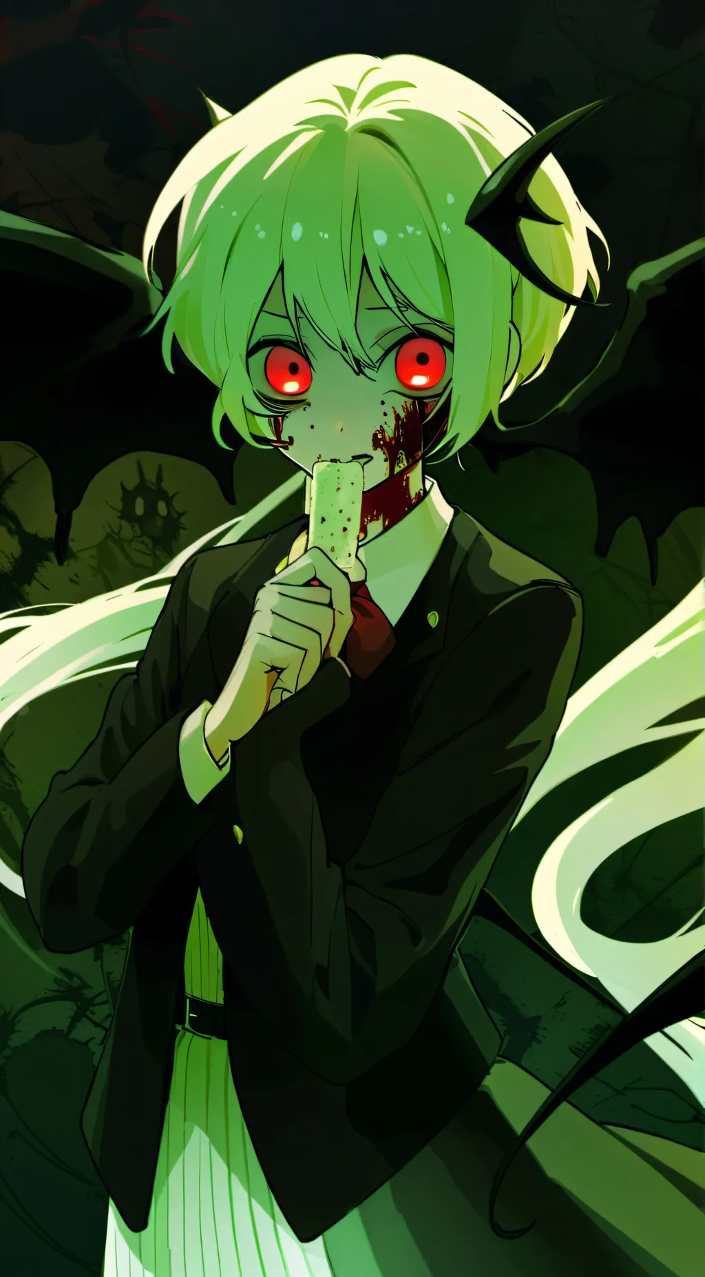 ai character: Hazbin Hotel  background