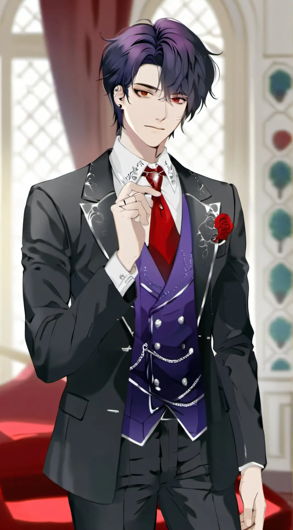 ai character: Leo background