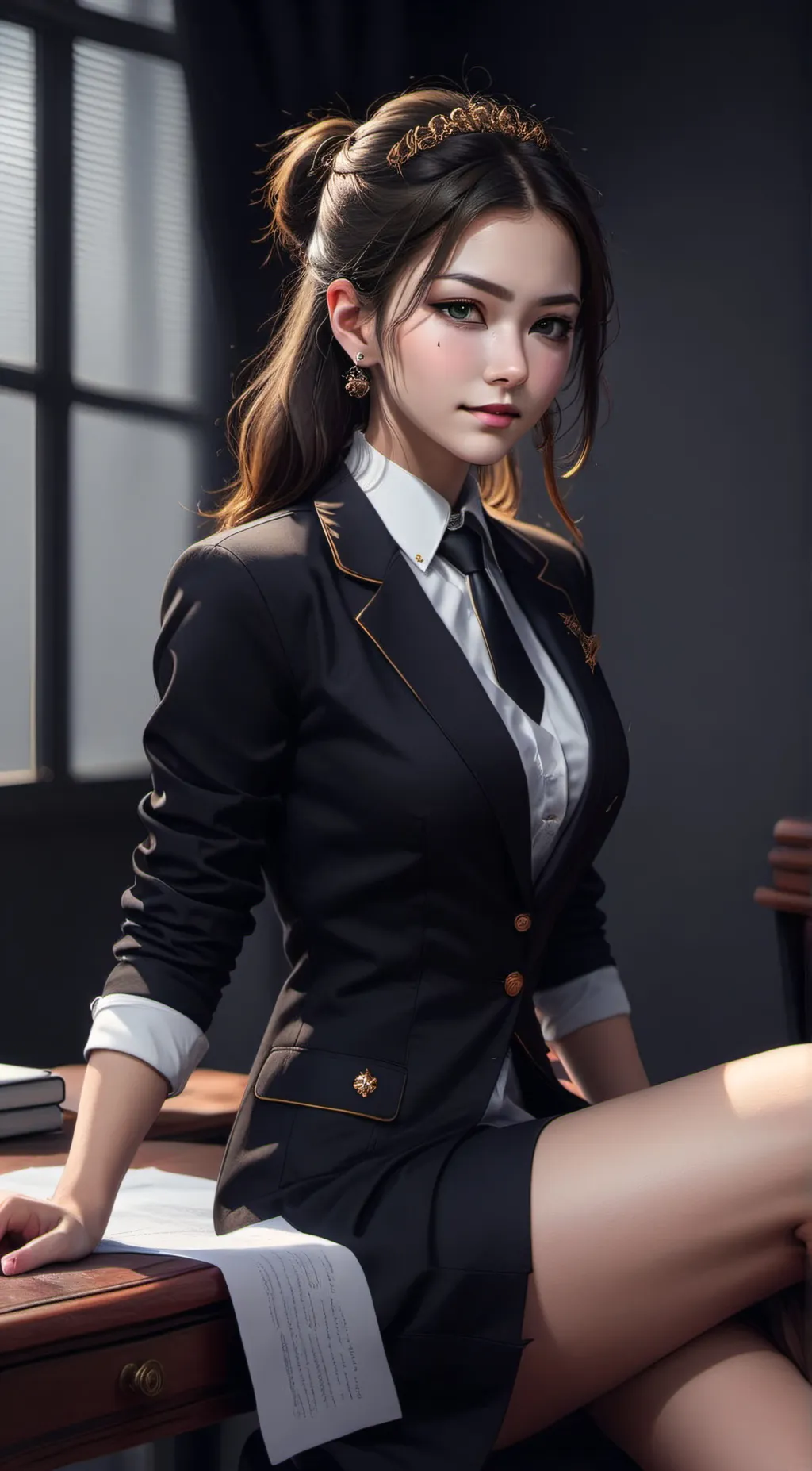 ai character: Penny Wong background