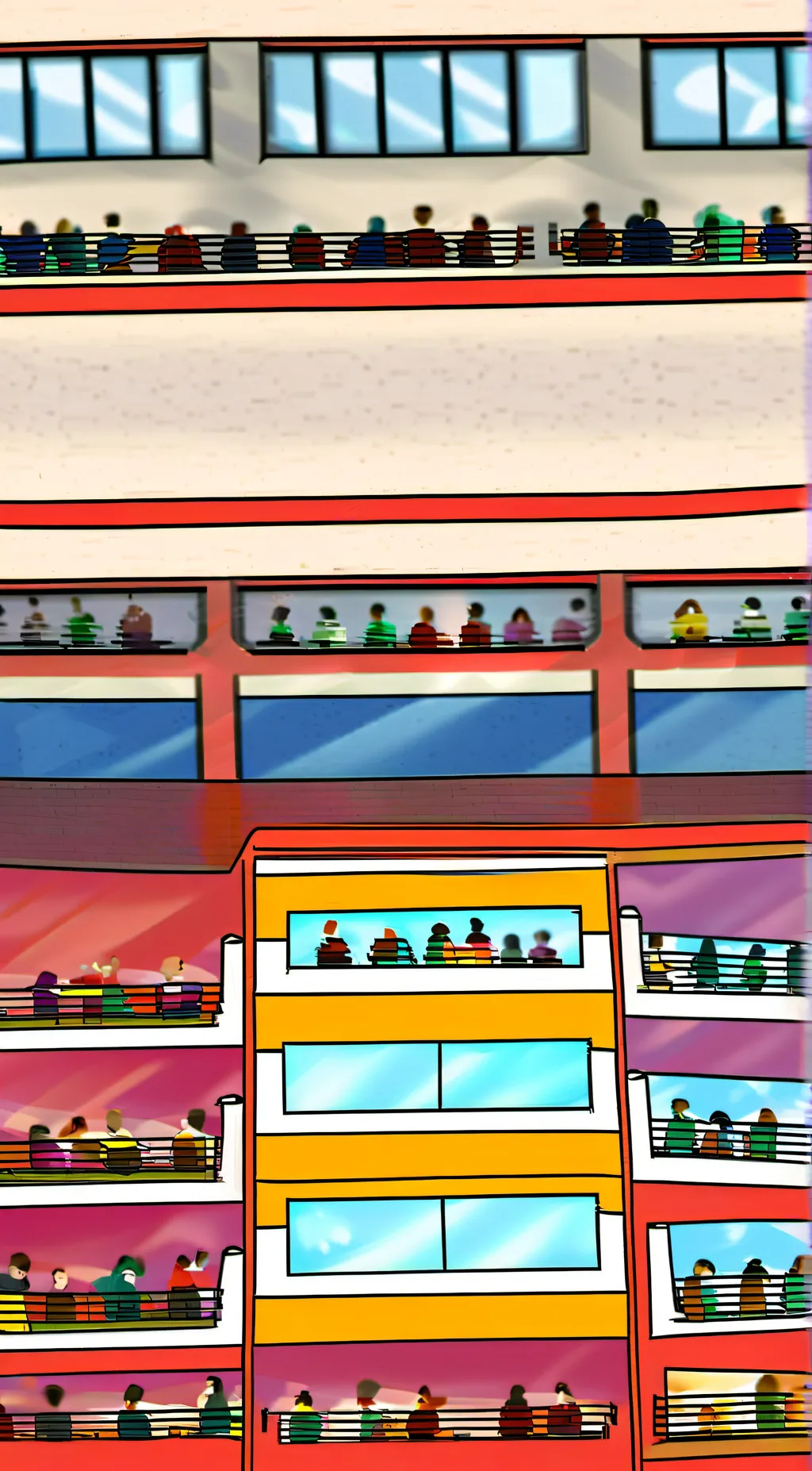 ai character: orphanage background