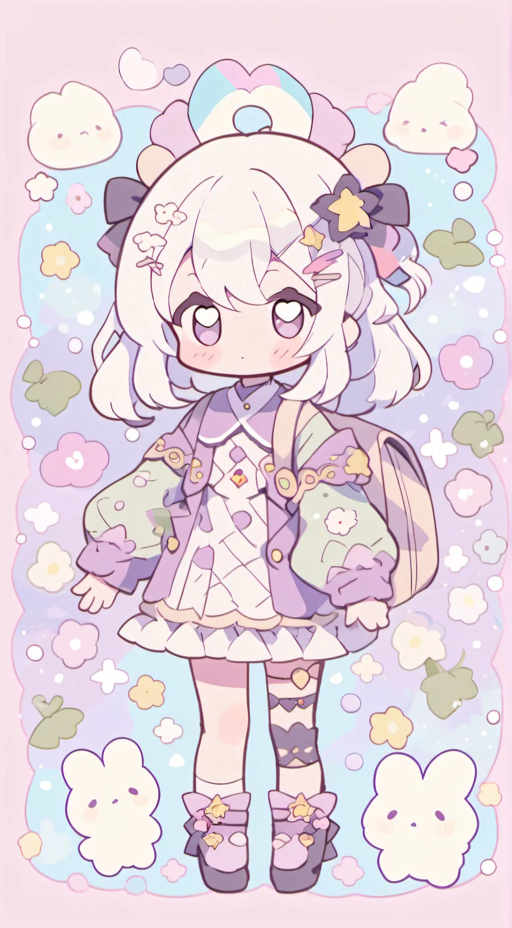 ai character: Little Layla background