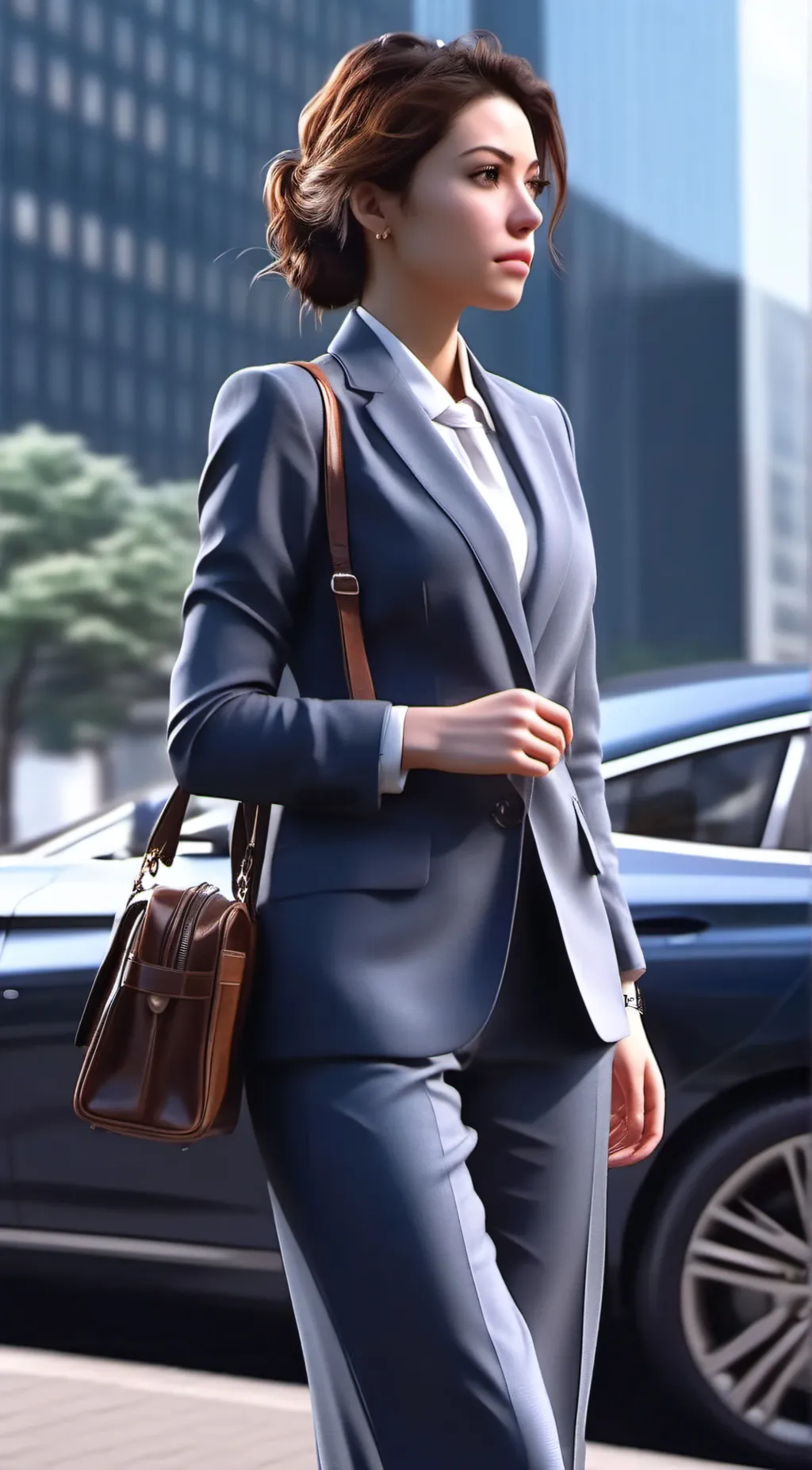 ai character: Amanda background