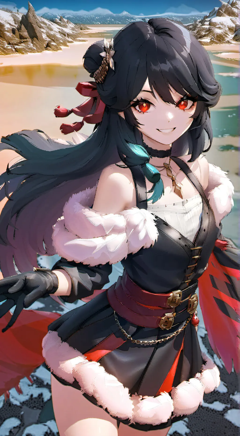 ai character: Yuno Gasai background