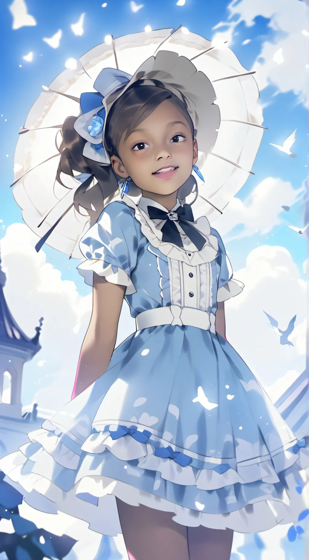 ai character: Cynthia background