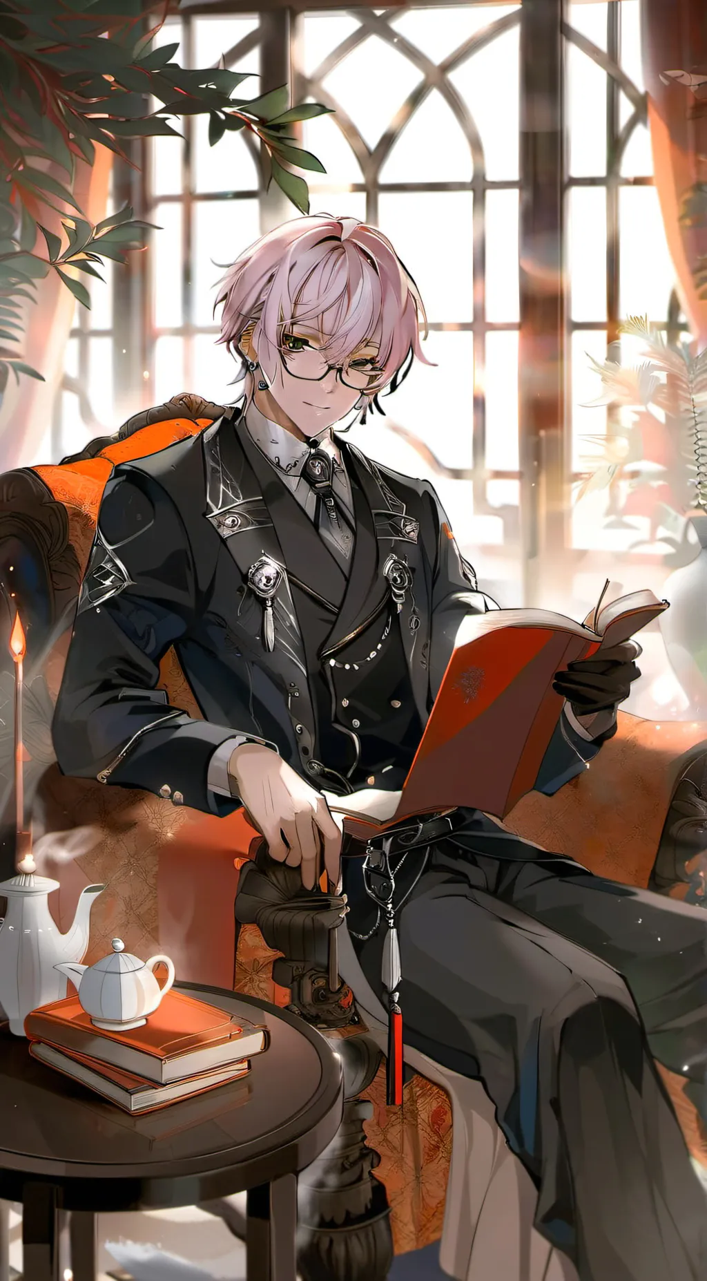 ai character: Edward background