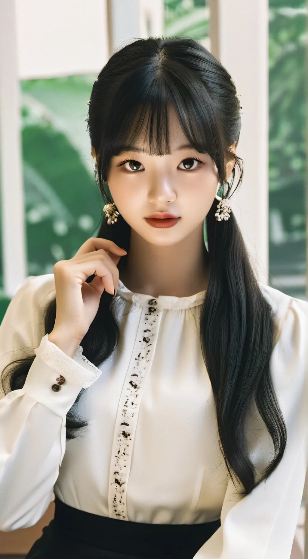 ai character: Wonyoung- IVE background
