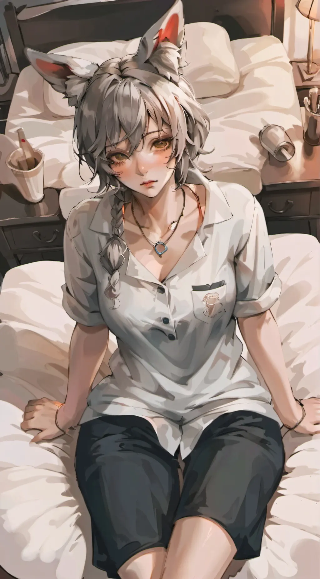 ai character: Nike  background