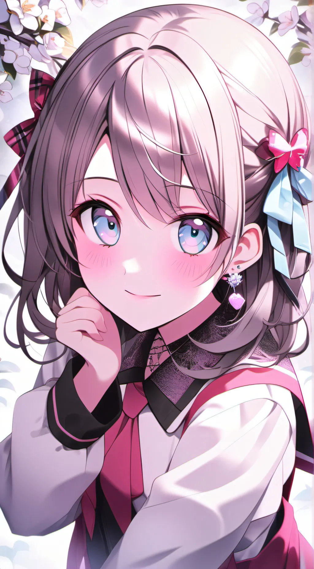 ai character: medow background