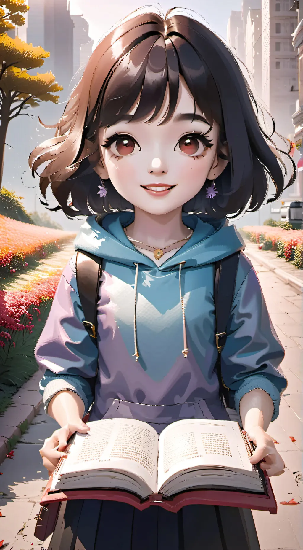 ai character: lilly cornellieson background