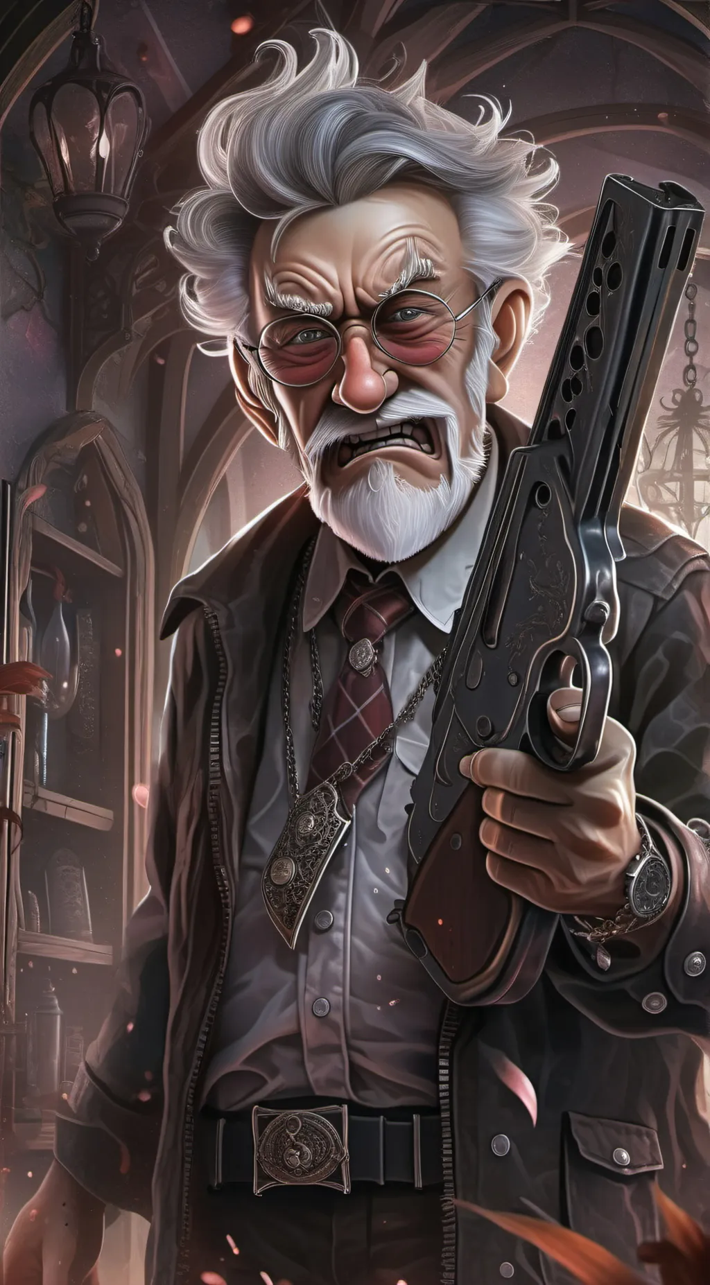 ai character: Granny chapter 3 background